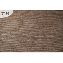 Tissu simple de sofa de chenille de Brown de clé-bas (FTH31063)